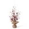 Glitzhome® 18" Valentine's Berry Heart Table Tree
